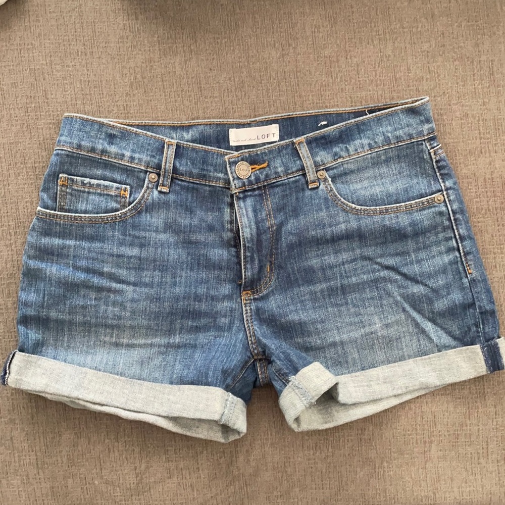 Denim shorts